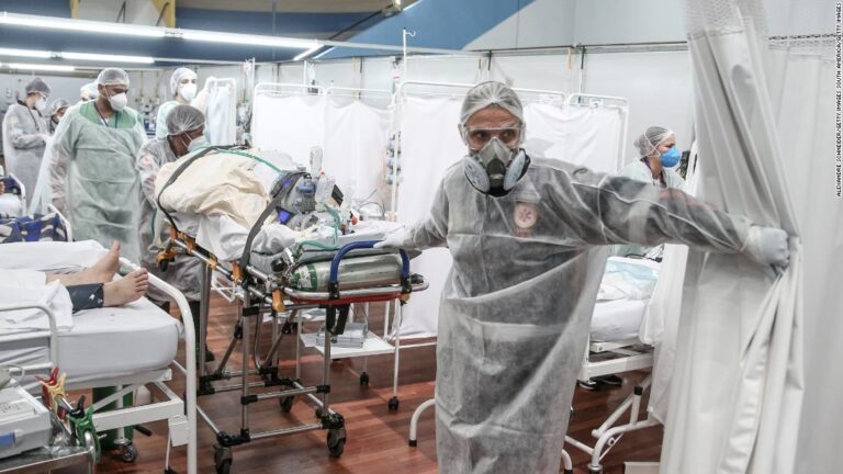 Doctors describe a worrying pattern in Brazil’s latest surge, with young people getting severely ill and dying
