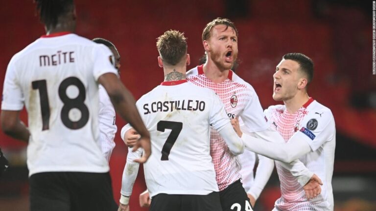 ‘Extraordinary’ AC Milan stuns Manchester United with last-gasp equalizer