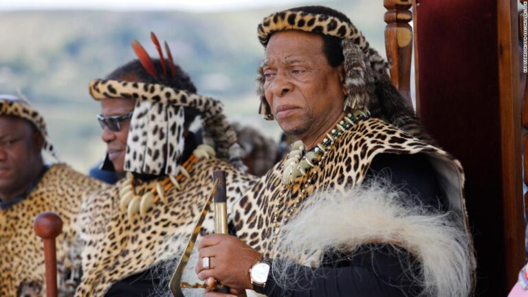 South Africa’s Zulu King dies at 72