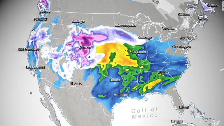 Millions under winter storm advisories as blizzards and heavy rain move across US
