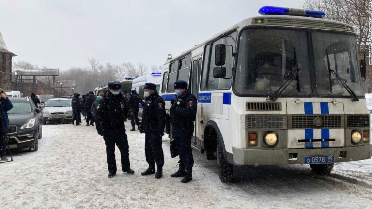 200 opposition activists detained. Russian authorities says they were breaking Covid-19 protocol
