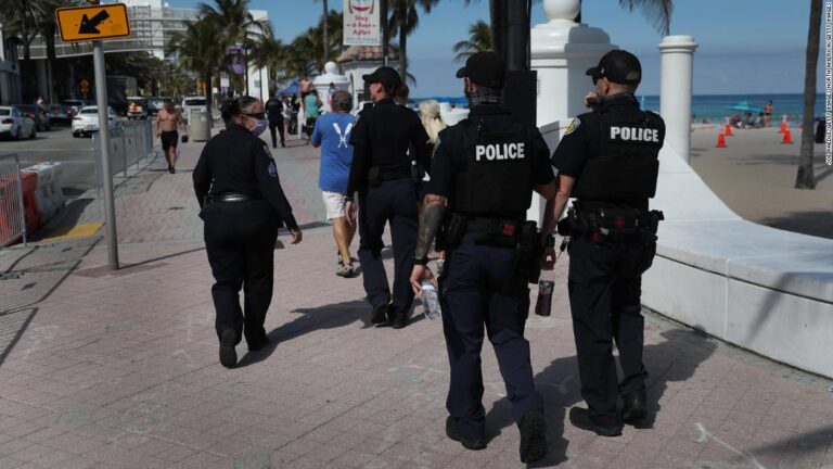 100 arrested as spring break crowds hit Miami Beach despite pandemic