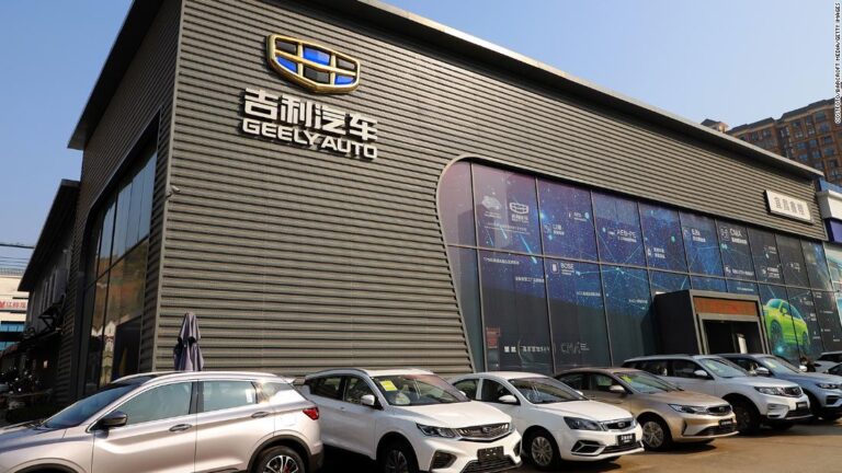 Geely is spending $4.6 billion on a battery plant as its electric car ambitions grow