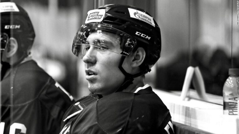 Russian hockey player Timur Faizutdinov, 19, dies after being hit by puck