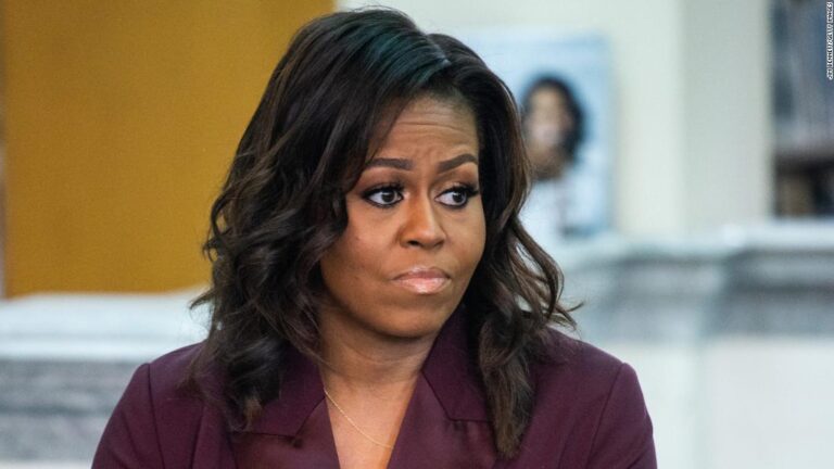 Michelle Obama says it ‘wasn’t a complete surprise’ to hear Meghan Markle talk of racism in the royal family