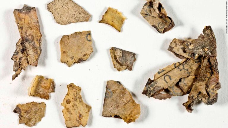 Dead Sea Scroll fragments found in desert cave