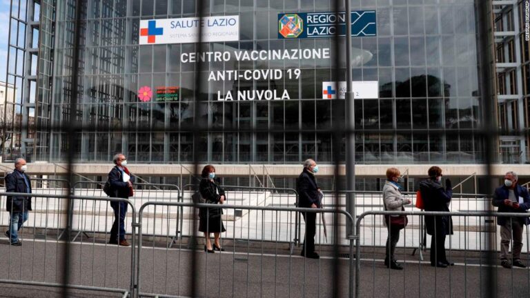 Italy says AstraZeneca pause was a ‘setback’ in its vaccination rollout