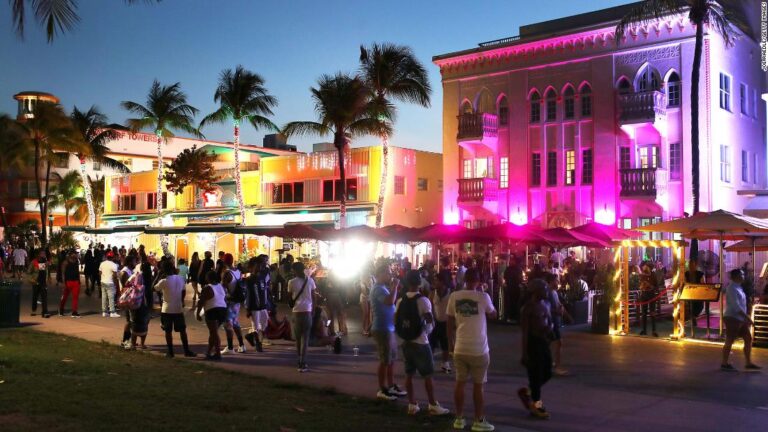 Miami Beach declares state of emergency and curfew as spring breakers flood in