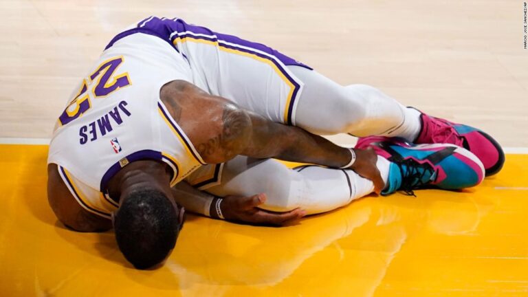 LeBron James is ‘out indefinitely’ with ankle injury