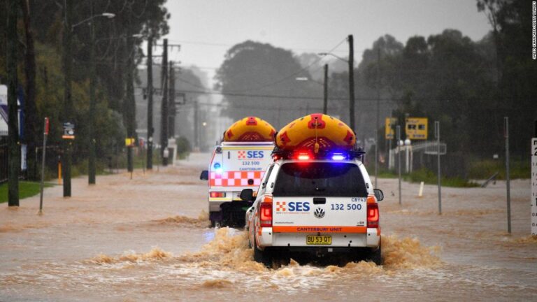 Once-in-a-century flooding hits Australia