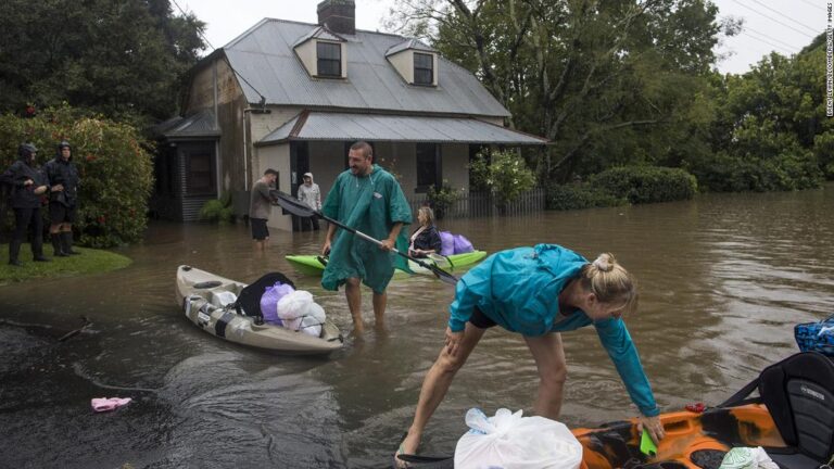 Thousands evacuated in Australia as ‘life-threatening’ floods worsen