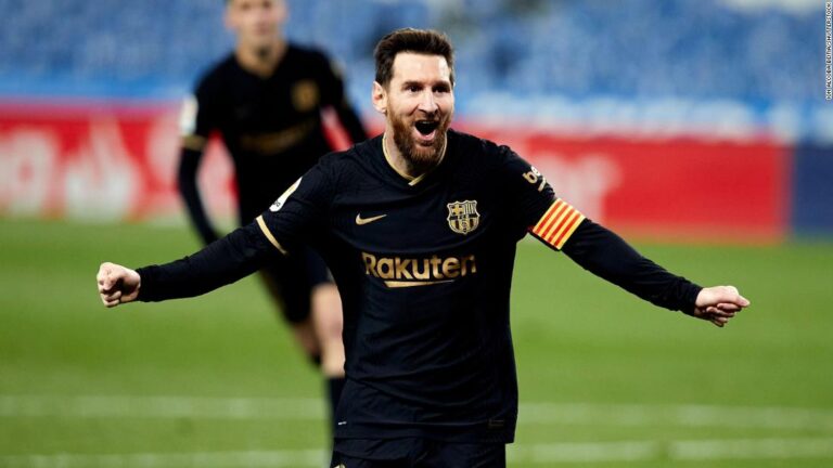 ‘Otherworldly’ Lionel Messi breaks Barcelona appearance record