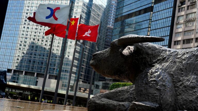 Chinese markets slump as tit-for-tat sanctions raise tension with US and Europe