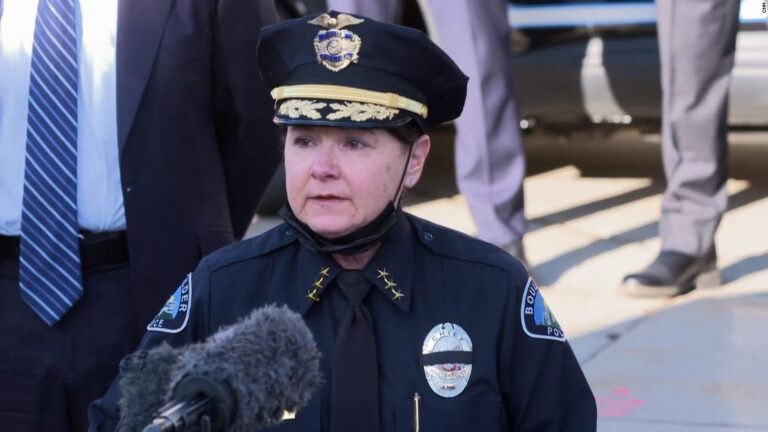 Police read names of Boulder shooting victims and identify the suspect