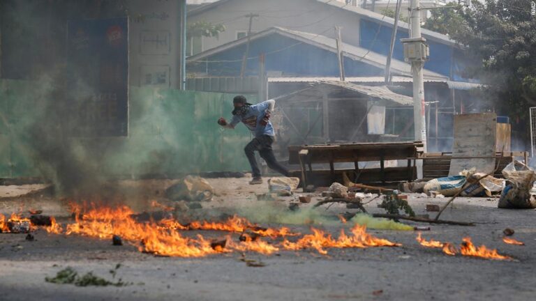 Myanmar protesters join ‘silent strike’ after soldiers kill 7-year-old girl in her father’s arms