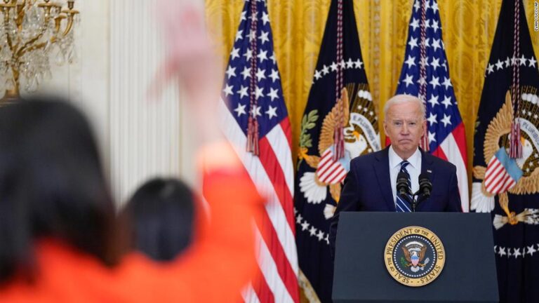 Biden aims warning at North Korea over missile testing