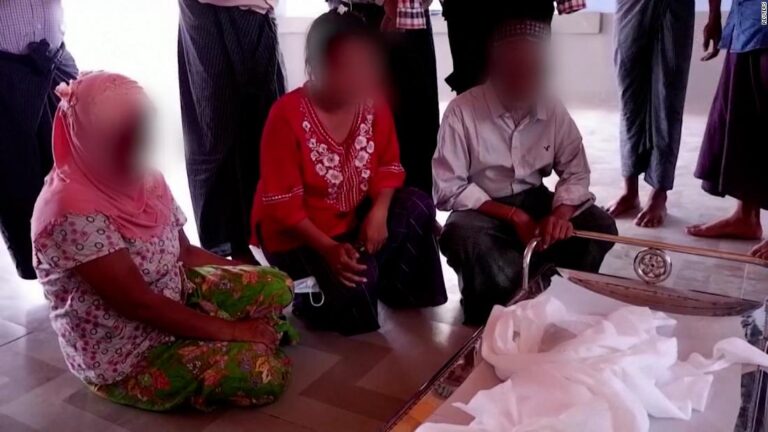 Family buries 6-year-old girl shot by Myanmar military