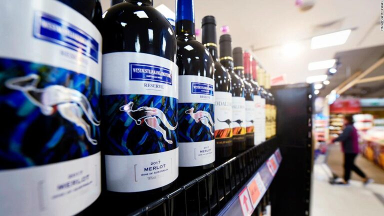 China slaps duties of up to 218% on Australian wine for 5 years