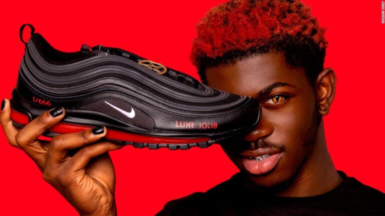 Lil Nas X releases unofficial ‘Satan’ Nikes containing human blood