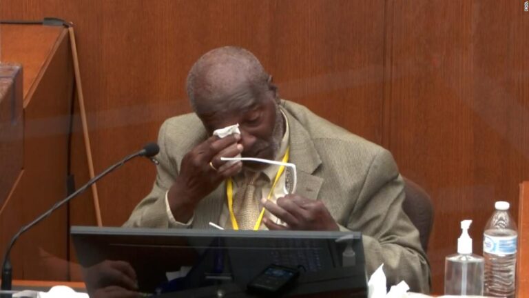 Witness breaks down after testifying that he told George Floyd to comply with police