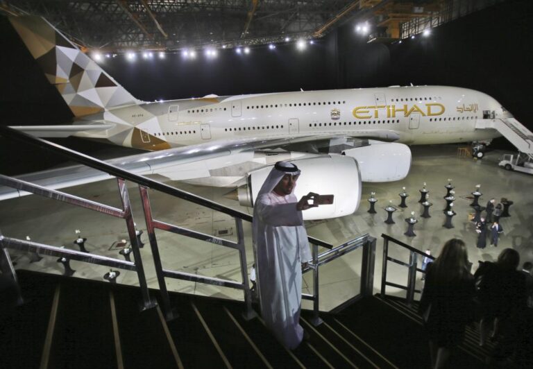 Abu Dhabi’s Etihad Airways reports $1.7 billion loss in 2020