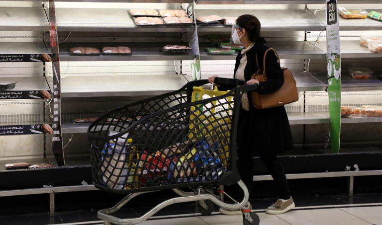 ‘We have no bread’: Beirut protesters’ plea to minister