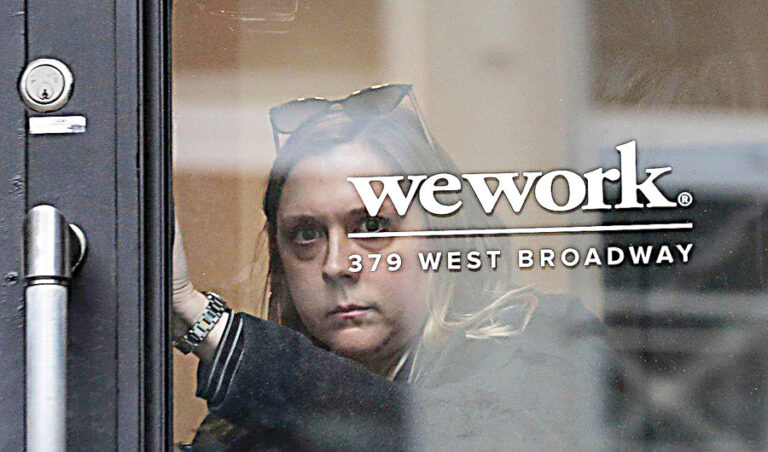 A year after pandemic cleared out offices, WeWork is back