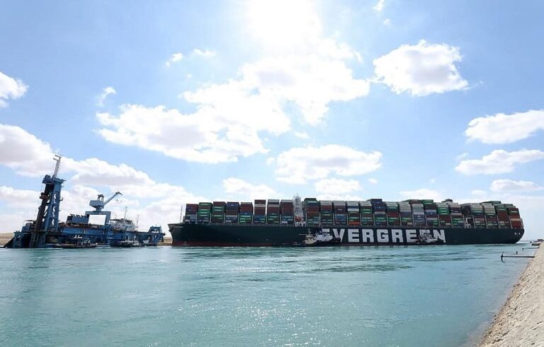 Megaship blocking Suez Canal may be refloated Saturday: owner