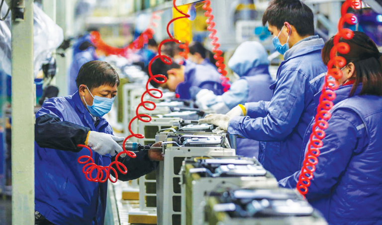 China reports a surge in industrial profits