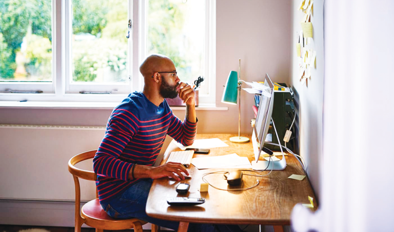 Pandemic blurs line between home, work