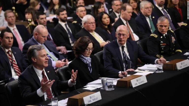 Intelligence officials reassert their role post-Trump
