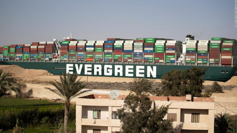 Egypt seizes Ever Given over $900 million Suez Canal bill