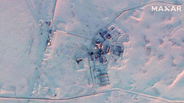 Satellite images show huge Russian military buildup in the Arctic