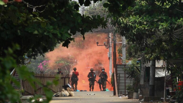 Myanmar junta orders internet blackout as more pro-democracy protesters are detained