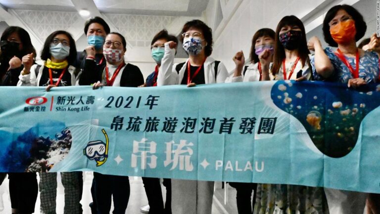 Asia’s first ‘travel bubble’ opens between Taiwan and Palau