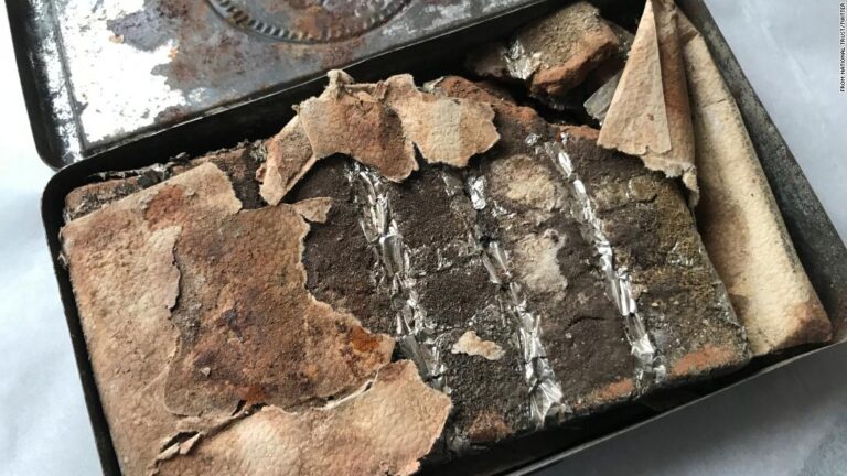 Queen Victoria commissioned chocolate in 1900. It’s just been found in a helmet case
