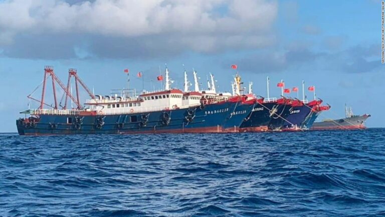 Beijing has a navy it doesn’t even admit exists, experts say. And it’s swarming parts of the South China Sea