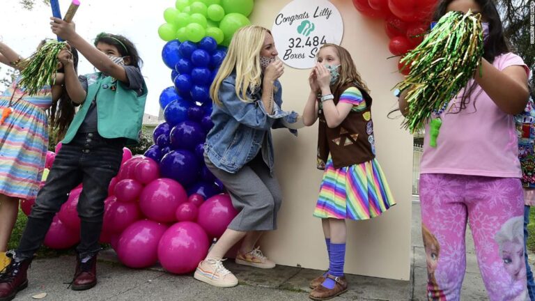 An 8-year-old cancer survivor sold over 30,000 boxes of Girl Scouts cookies. She’s using proceeds to help ‘fellow childhood cancer warriors’