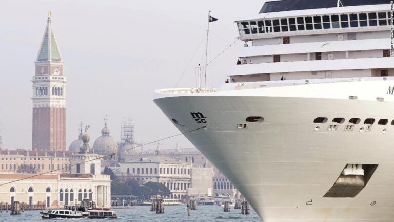 Cruise ships are heading back to Venice this year