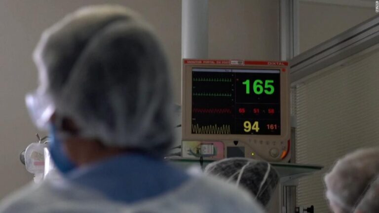 Brazil is breaking Covid-19 records. See what some hospitals look like