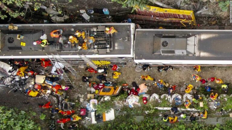 Truck driver expresses ‘deep remorse’ after deadly Taiwan train crash