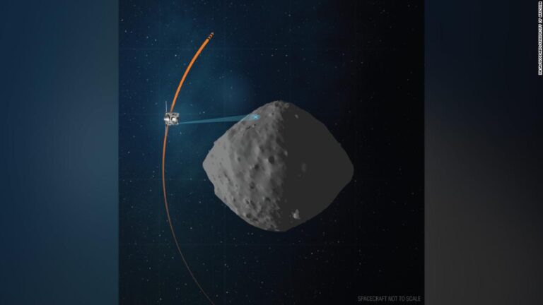 NASA’s OSIRIS-REx mission flies by asteroid Bennu one final time