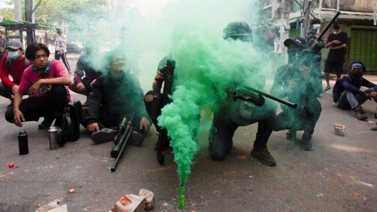 Myanmar’s military is waging war on its citizens. Some say its time to fight back