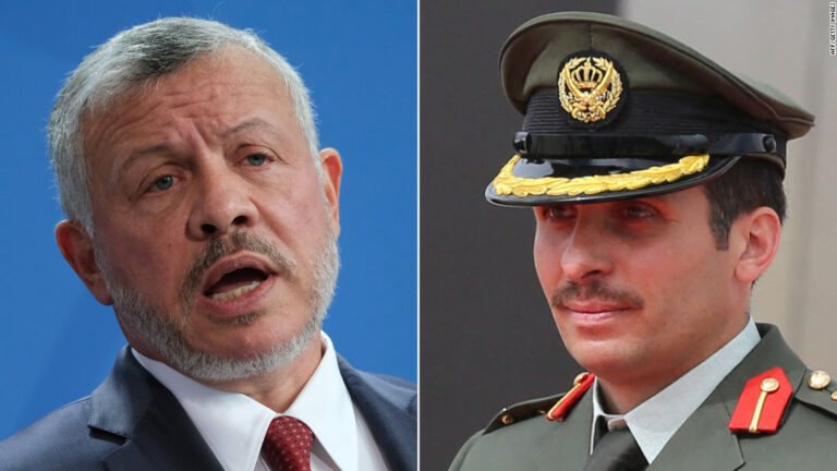 Jordan’s king tries to draw a line under family crisis