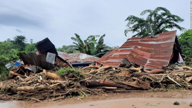 Rescuers hunt for survivors after cyclone wreaks havoc in Indonesia