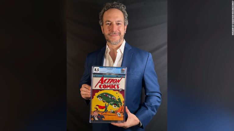Rare original Superman comic sells for record $3.25 million