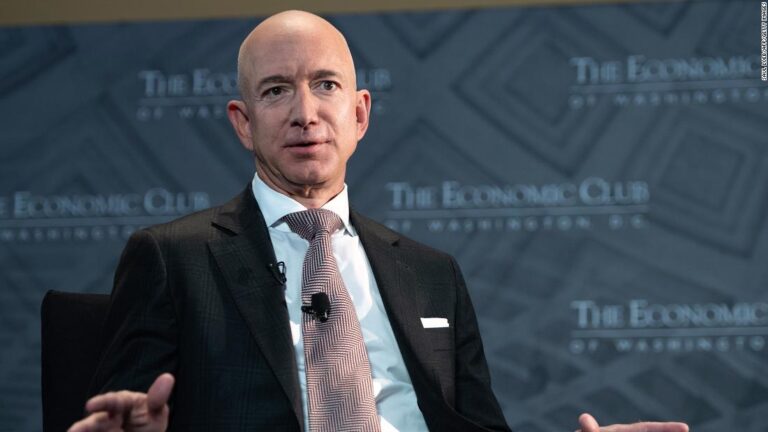 Jeff Bezos endorsed higher corporate tax rates. But it won’t cost him much
