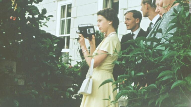 Unseen footage of Queen Elizabeth revealed