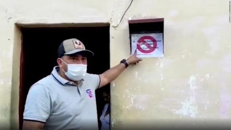 Backlash after mayors marked homes with Covid-19 warning signs in Venezuela