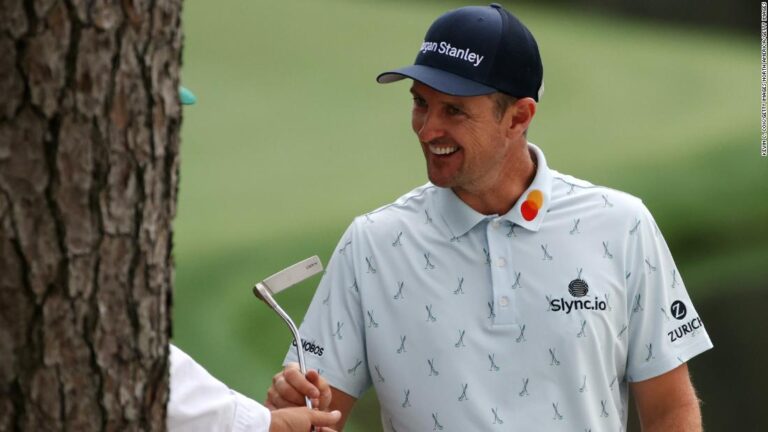 Justin Rose charges into four-shot lead with commanding first-round 65 at the Masters